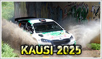 Kausi 2025: Valikoituja ralleja Skoda Fabia RS Rally2 autolla